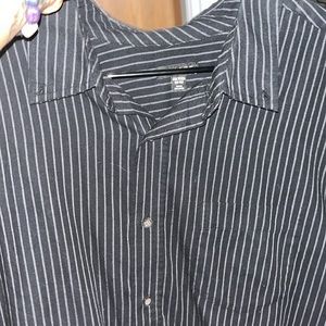 Man button up collar shirt